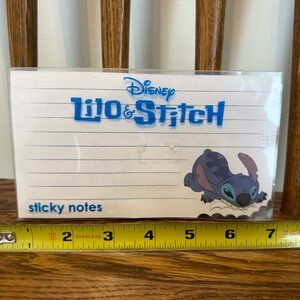 Title: Disney Lilo & Stitch Large Sticky Notes - 90 Sheets - NIP